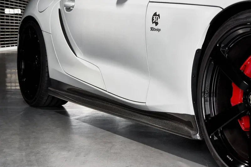 3Ddesign Carbon Fibre Side Skirts For Toyota Supra (2019+, J29) 1