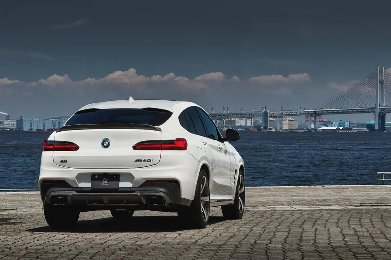 3Ddesign Carbon Fibre Trunk Spoiler For Bmw X4 (2018+, G02) 2