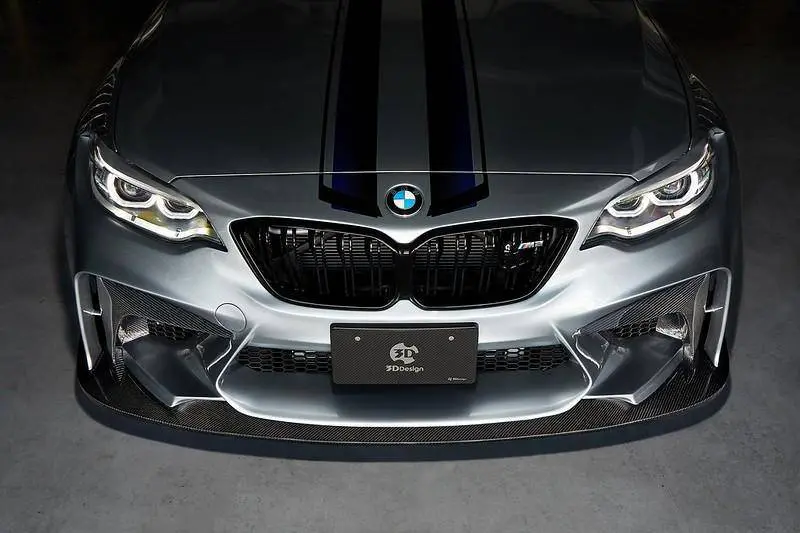 3Ddesign Front Bumper For Bmw M2 (2015-2018, F87) 1