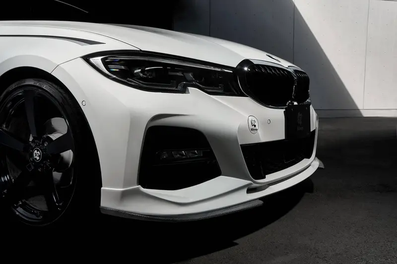 3Ddesign Front Splitter For Bmw 3 Series M Sport (2018-2022, G20 G21) 2