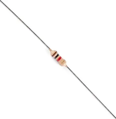 3K Ohm Resistor 1/4W Pack Of 10 | 3000Ω Carbon Film Resistors For Arduino & Diy Electronics 2