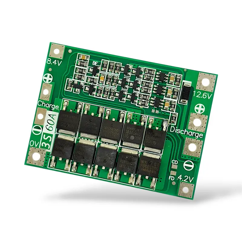 3S 60A Lithium-Ion 12V Bms Protection Board | Battery Management System For 18650 Li-Ion Battery Pack 1