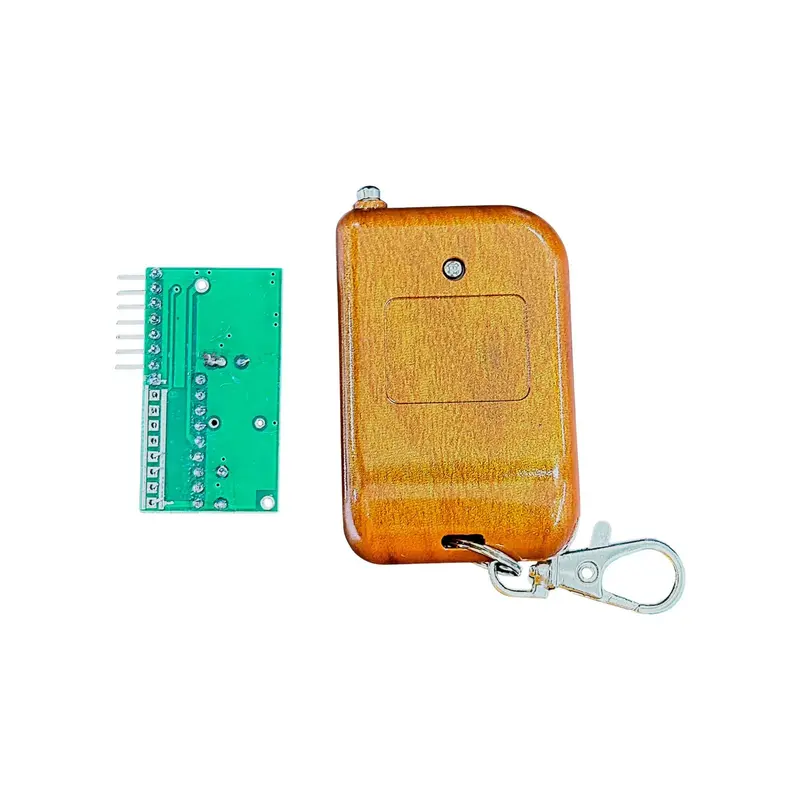 4-Channel Rf Remote Control Transceiver Module 433Mhz Wireless 4-Button Remote (Non-Locking Mode) For Diy Electronics, Arduino, Home Automation 2