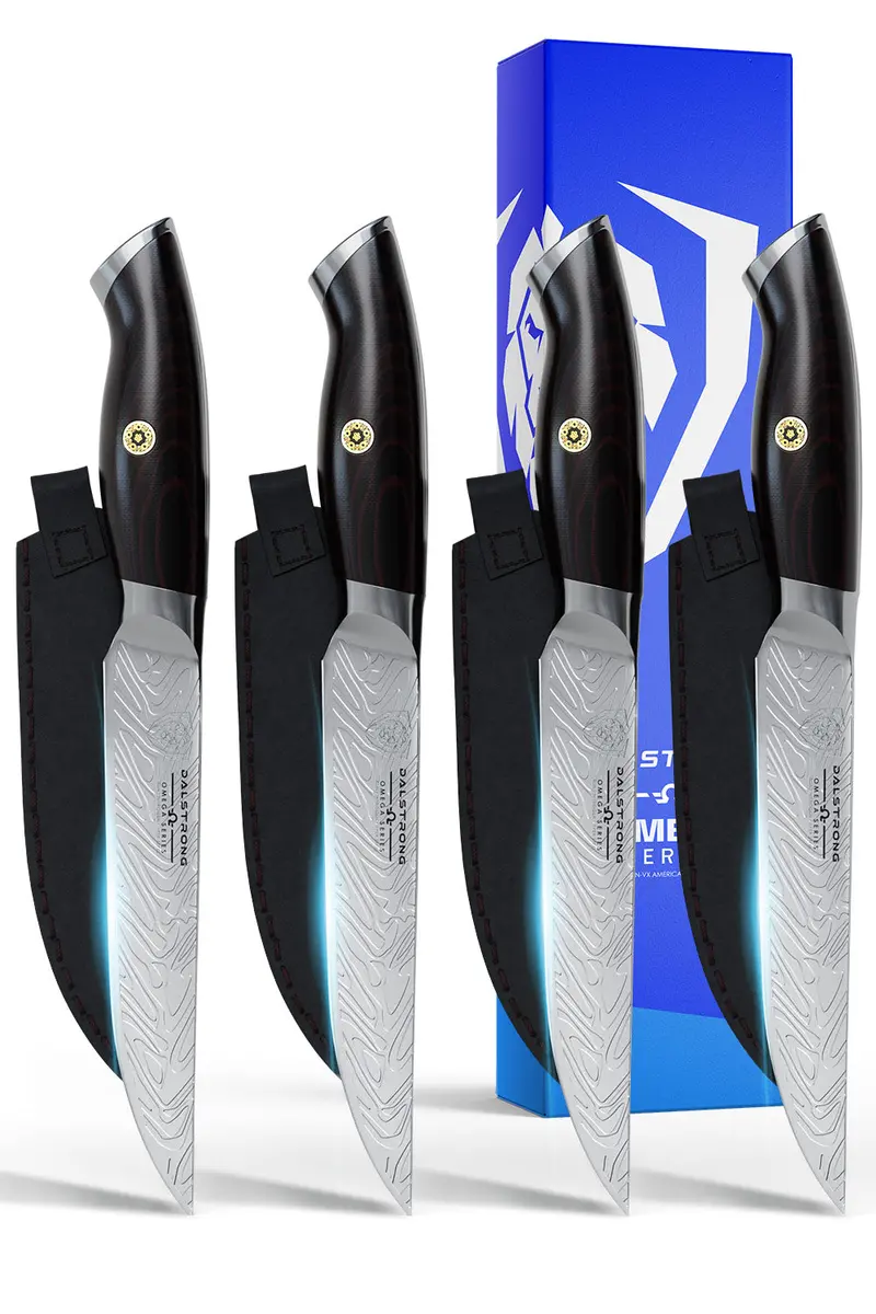 4-Piece Steak Knife Set 5.5" | Omega Series | Dalstrong © 1