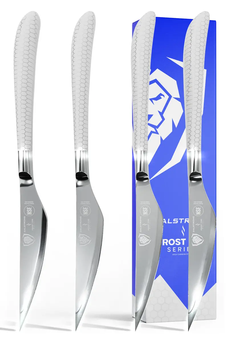 4-Piece Steak Knife Set | Frost Fire Series | Nsf Certified | Dalstrong © 1