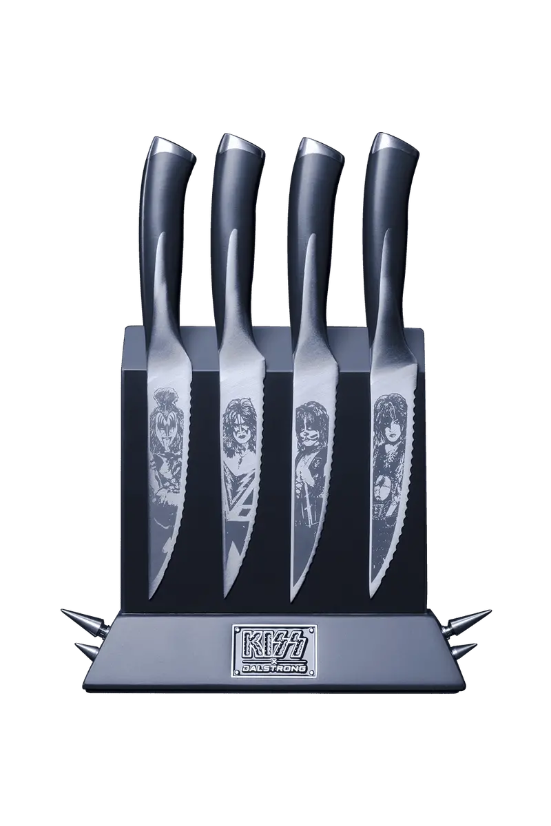 4 Piece Steak Knife Set | Kiss™ X Dalstrong Collection | Dalstrong © 1