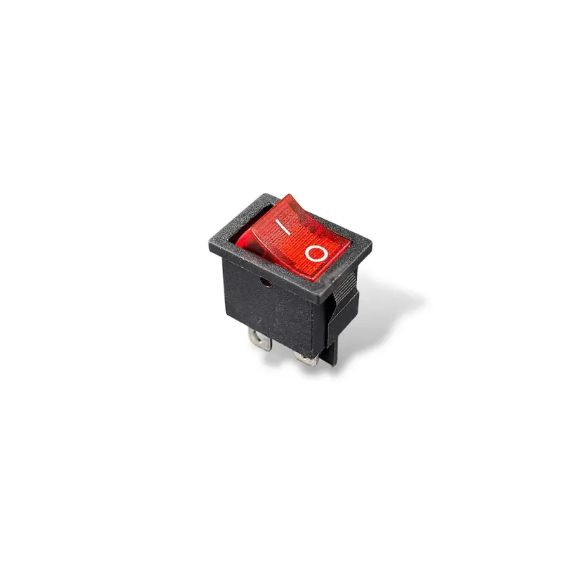 4 Pin Dpst On/Off Rocker Switch With Red Light Indicator | 10A 125V 6A 250V Ac Power Switch For Diy Electronics, Appliances & Power Control 1