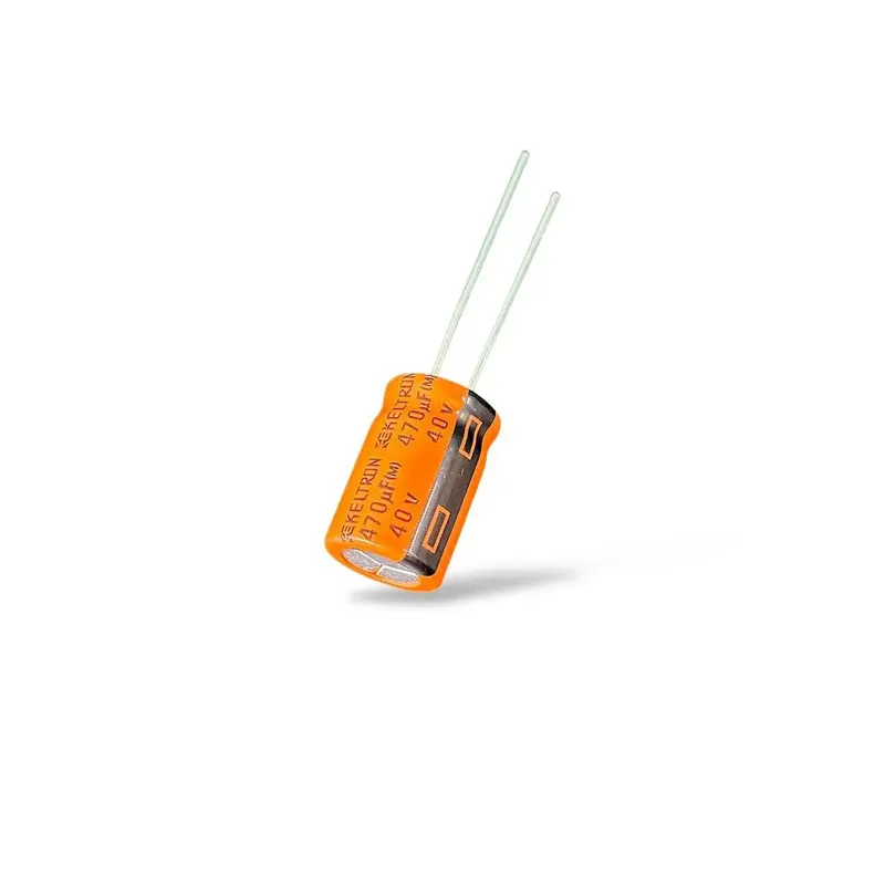 470Uf 40V Electrolytic Capacitor | Radial Lead | High-Quality Filter & Power Supply Capacitor 1
