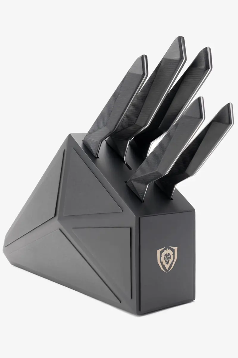 5-Piece Block Set | Shadow Black Series | Knives Nsf Certified | Dalstrong © 1