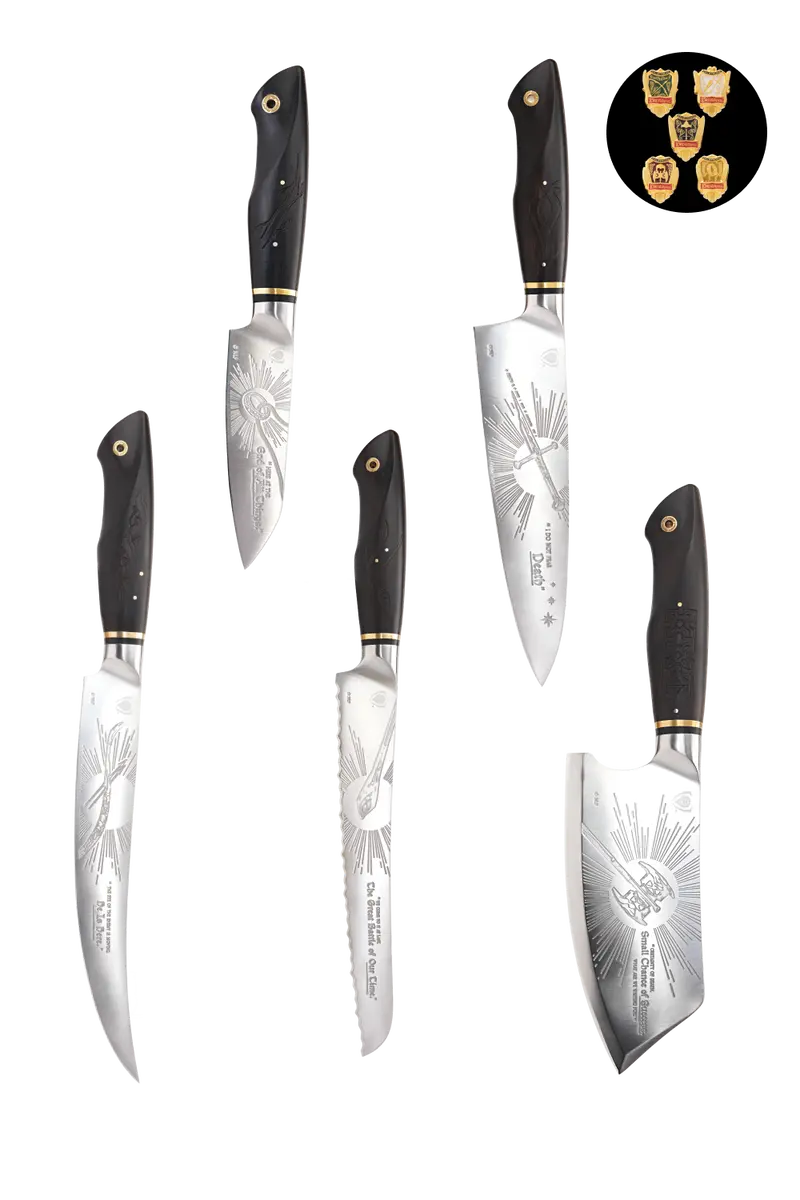 5-Piece Knife Set | The Lord Of The Rings™ Edition | Dalstrong © 1