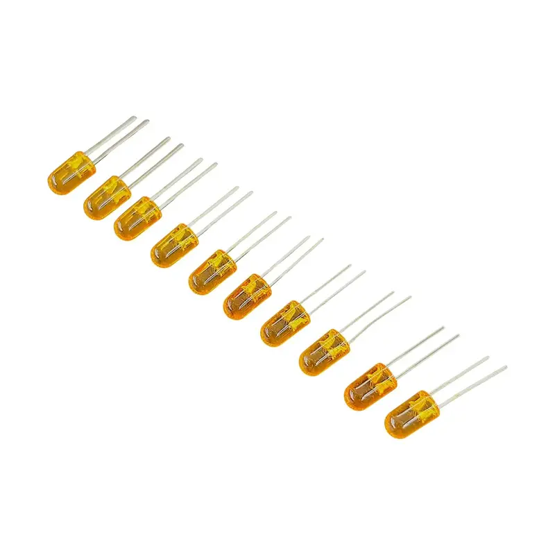 5Mm Orange Blinking Led Pack Of 10 | Self Flashing Blink Effect Led For Arduino, Diy Electronics & Projects 1