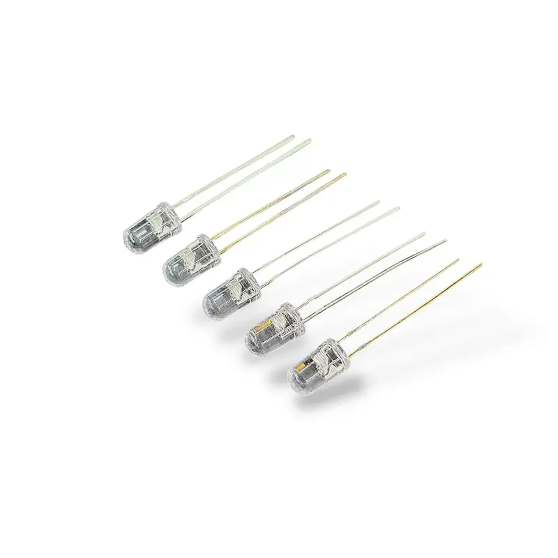 5Mm Rgb Led Light 2 Pin Pack Of 5 | Auto Color Changing Indicator Rgb Led 1