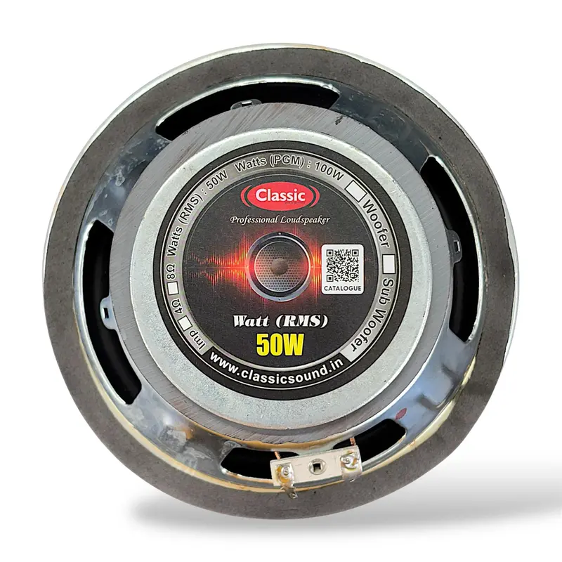 6 Inch 50W 8 Ohm Subwoofer Speaker | Bass Speaker Driver For Home Audio, Diy Speaker Box & Sound Systems 2