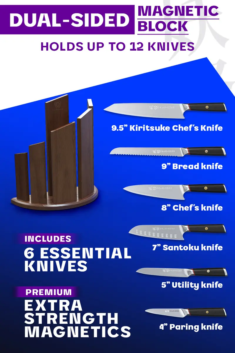 6 Piece Knife Set | Dragon Spire | Phantom Series | Dalstrong © 2