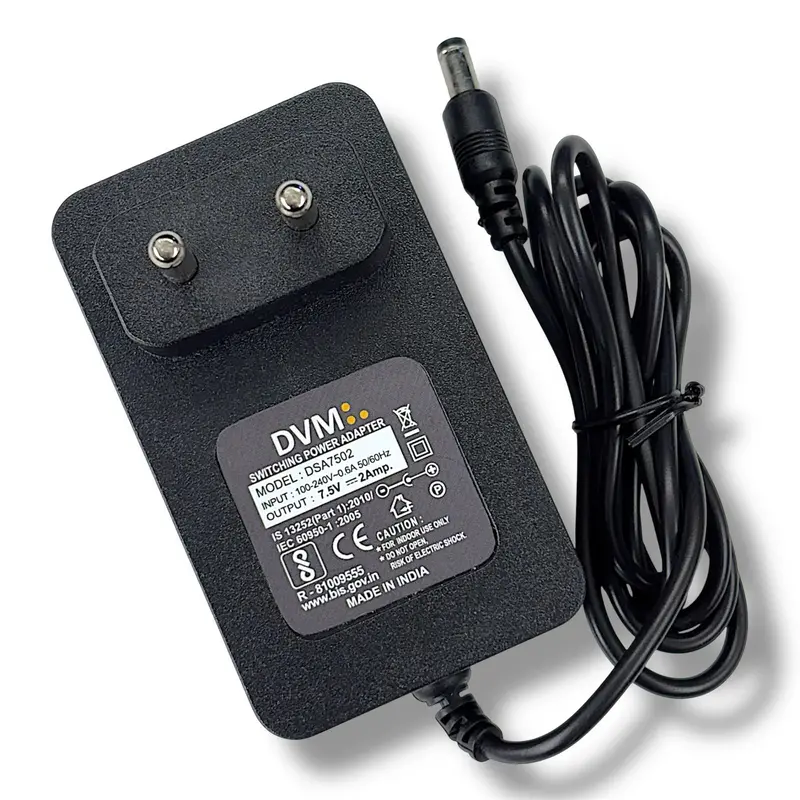 7.5V Dc Adapter 2A 1