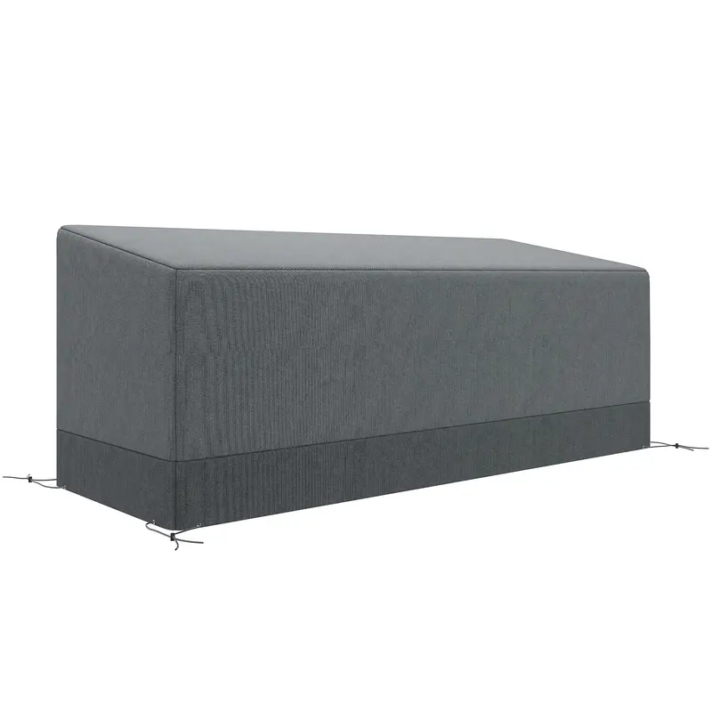 75" X 28.3" X 29.9" Waterproof Patio Sofa Cover, Grey 1