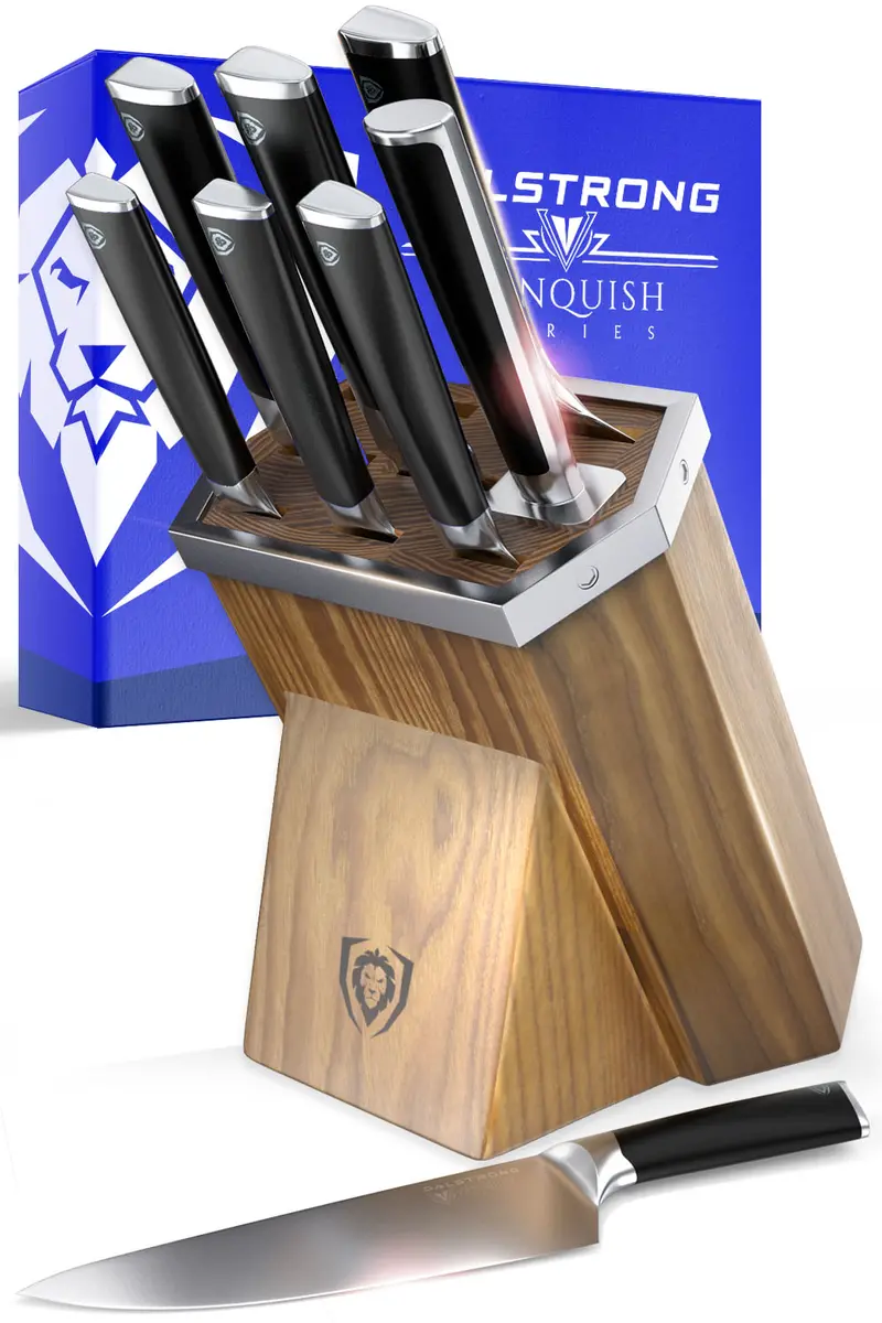 8-Piece Knife Block Set | Vanquish Series | Nsf Certified | Dalstrong © 1