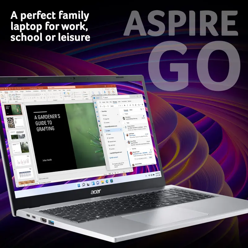 Acer Aspire Go 15 | 15.6" Fhd | Amd Ryzen 5 | 16Gb Ram | 512Gb Ssd - Silver 2