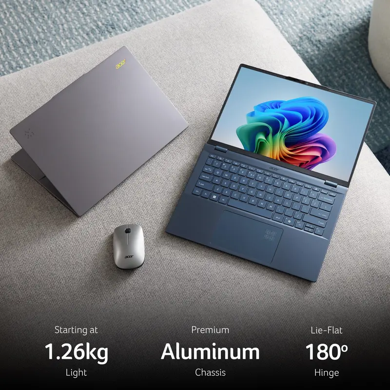 Acer Swift Ai 14 | 14" Oled | Ultra 7 | 32Gb Ram | 1Tb Ssd | Copilot+ Pc - Blue 2