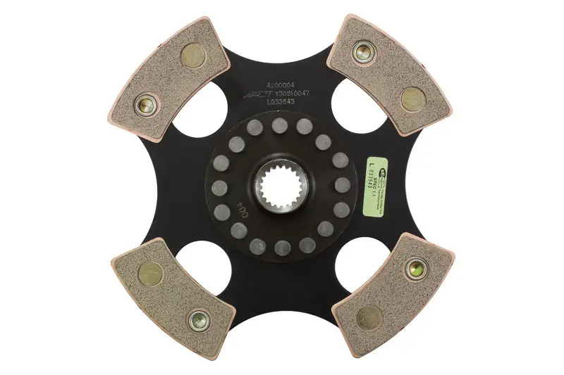 Act 1993 Hyundai Elantra 4 Pad Rigid Race Disc 1