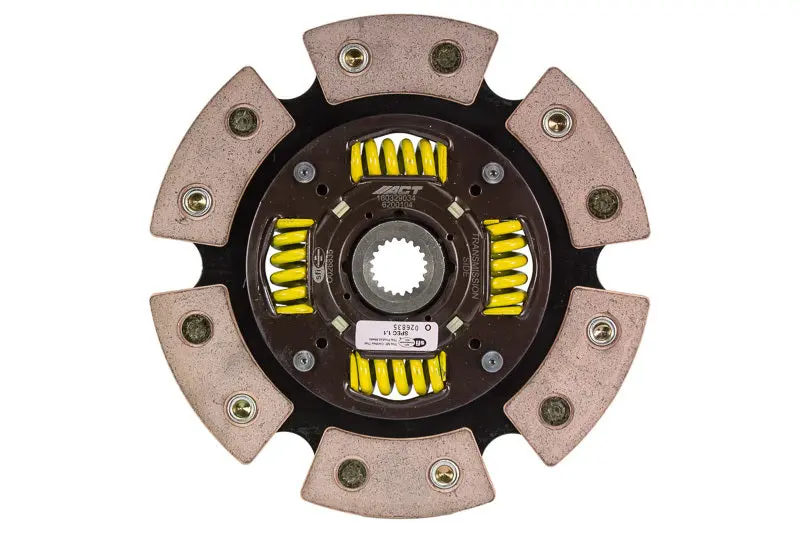 Act 1993 Hyundai Elantra 6 Pad Sprung Race Disc 1