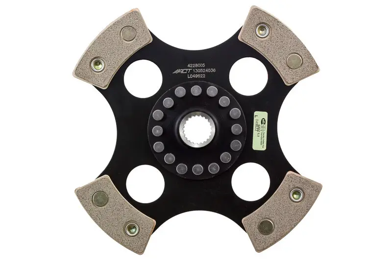 Act 2005 Mazda 3 4 Pad Rigid Race Disc 1