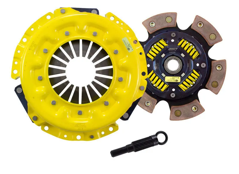 Act Hd/Race Sprung 6 Pad Clutch Kit 1990-1998 Nissan Skyline Gts-T (Jdm) 1