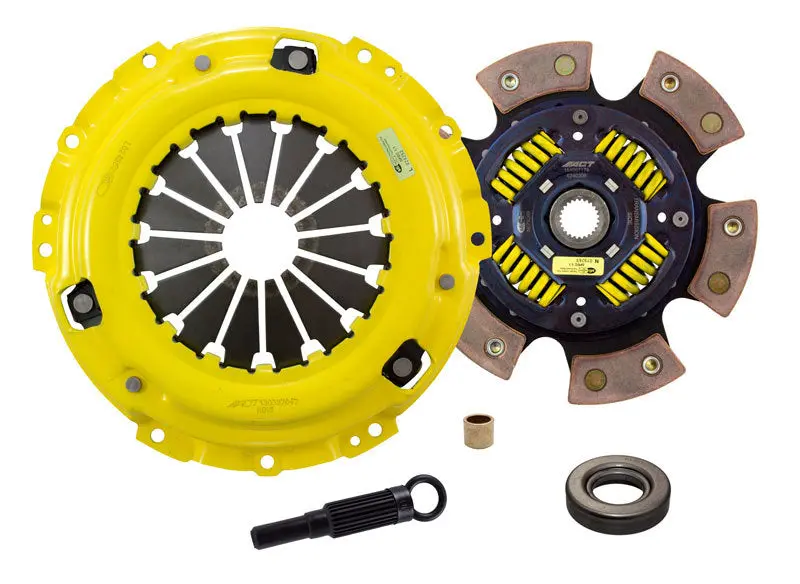 Act Hd/Race Sprung 6 Pad Clutch Kit 1991-1998 Nissan Silvia / 1990-1997 Bluebird Sss Attessa (Jdm) 1