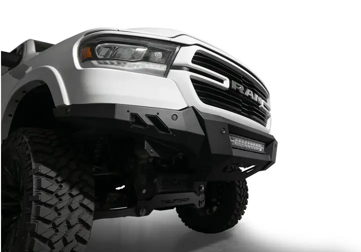 Addictive Desert Designs Pro Black Label Front Bumper 2019-2024 Ram 1500 5