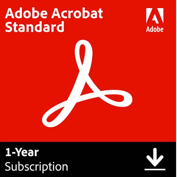 Adobe Acrobat Standard 1Y Sub Esd Za 1