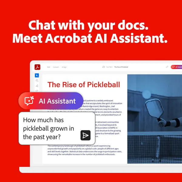 Adobe Ai Assistant For Acrobat 1Y Sub Esd Za 2