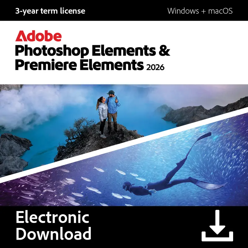 Adobe Phsp & Prem Elements 2026 3Y 1