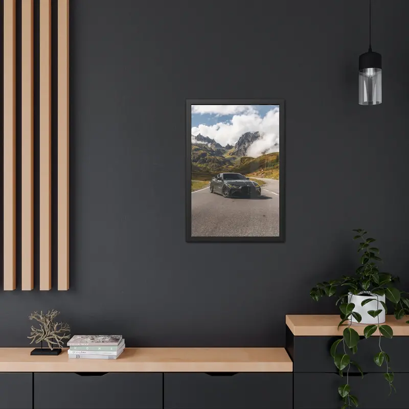 Adro M4 Framed Poster 3
