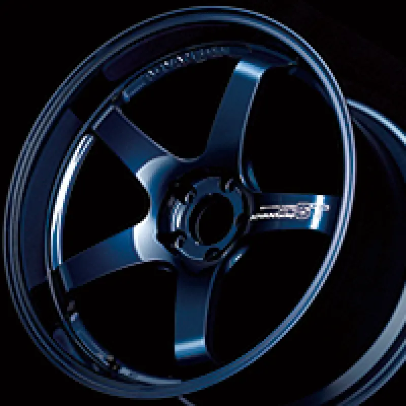 Advan Gt Premium Version 21X11.0 +15 5-114.3 Racing Titanium Blue Wheel 1