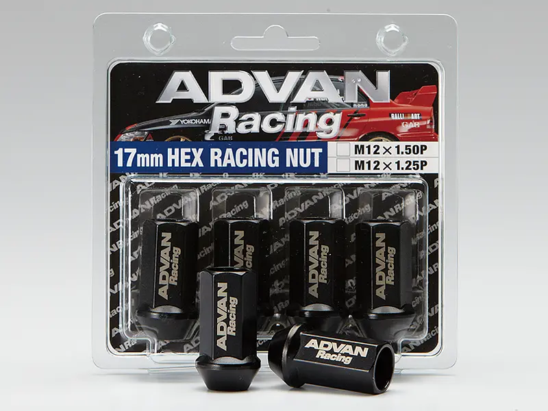 Advan Lug Nut (Black) - 4 Pack 1