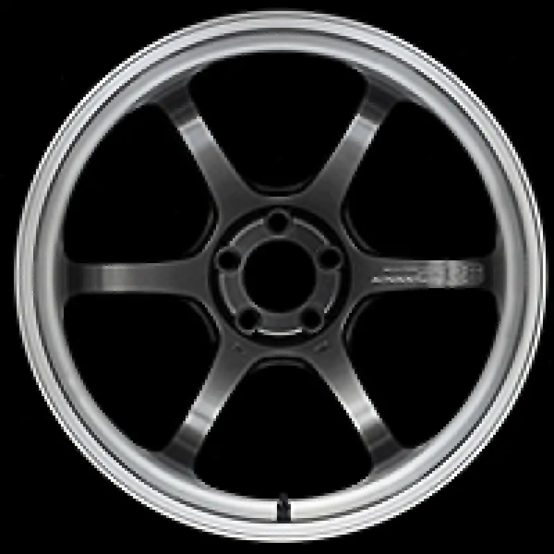 Advan R6 18X10.5 +32 5-112 Machining & Racing Hyper Black Wheel 1