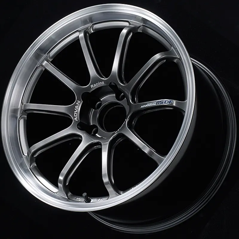 Advan Rs-Df 19X9.5 +29 5-112 Machining & Racing Hyper Silver Wheel 1