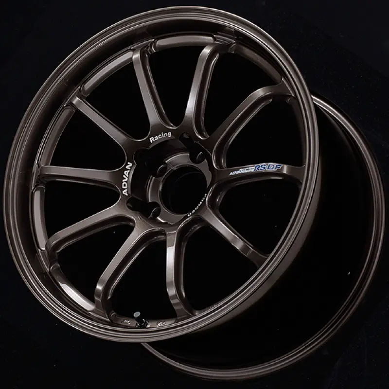 Advan Rs-Df Progressive 19X9.5 +23 5-120 Dark Bronze Metallic Wheel 1