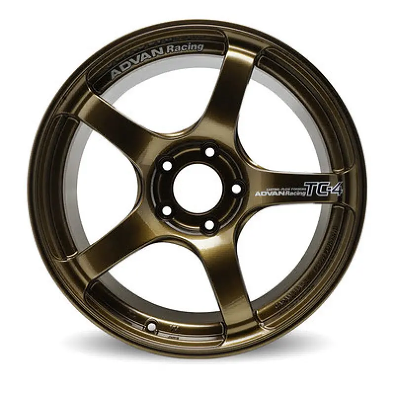 Advan Tc4 16X8.0 +38 4-100 Umber Bronze Metallic Wheel (No Ring) 1