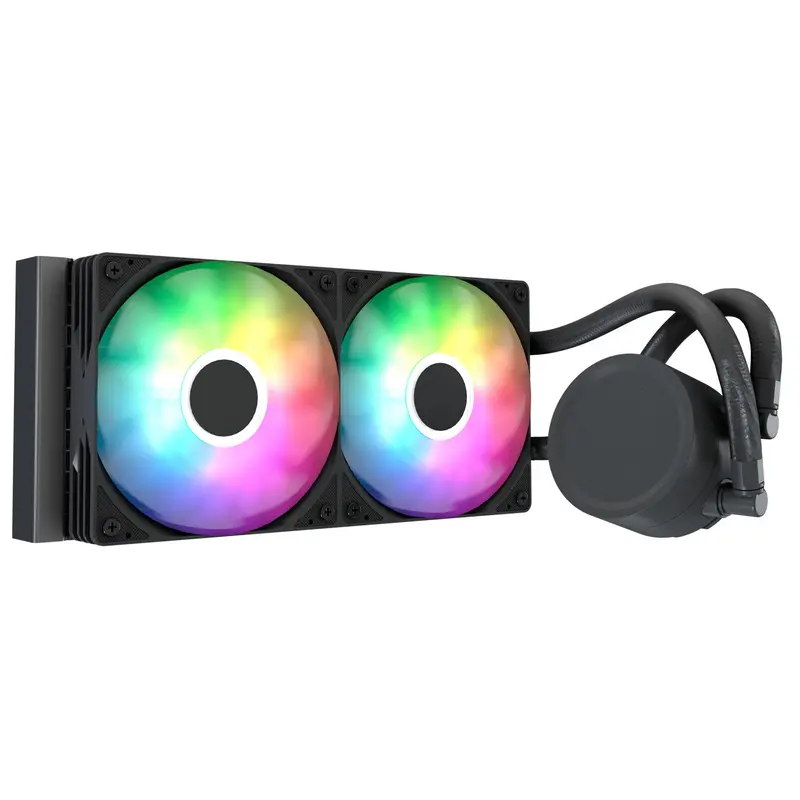 Aerocool Abyss 240Mm L Digital Liquid Cooler - Black 2