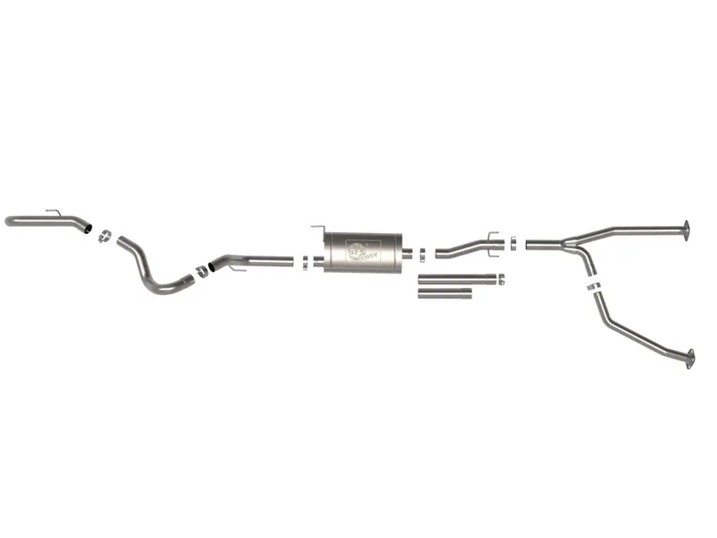 Afe Apollo Gt Series Hi-Tuck 2.5" To 3" 409 Stainless Exhaust Systems 2022+ Toyota Tundra V6 (3.5L) 2