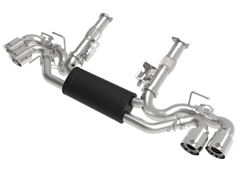 Afe Mach Force Xp 3" To 2-1/2" 304 Stainless Steel Cat-Back Exhaust System 2020 Chevrolet Corvette (C8) V8-6.2L 1