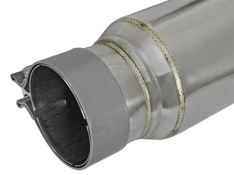 Afe Mach Force-Xp 304 Stainless Steel Resonator 2.5In Inlet/Outlet X 4In Dia X 15In Body X 19In L 2