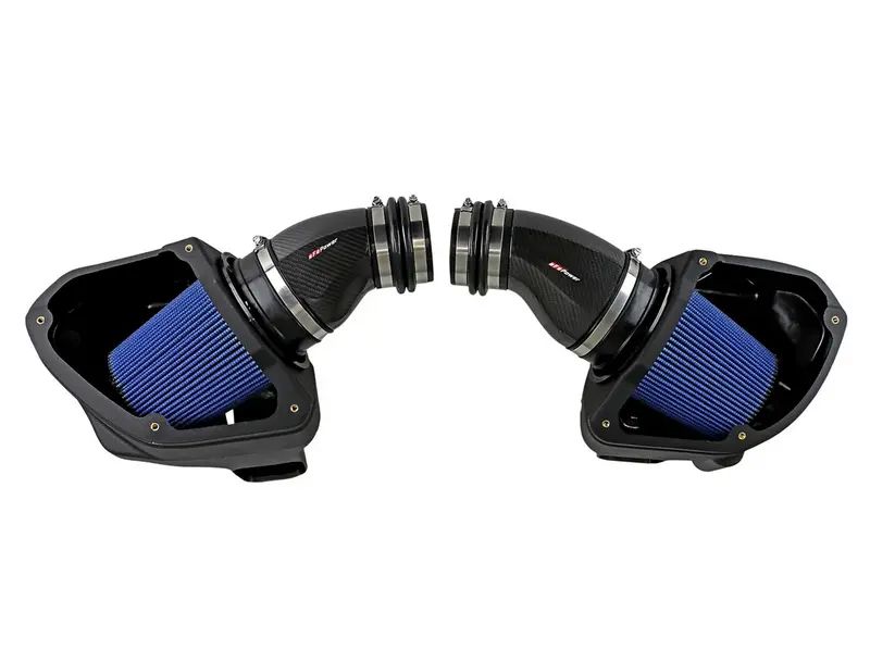 Afe Momentum Black Series Carbon Fiber Cold Air Intake System 2018-2023 Bmw M5 (F90) 2