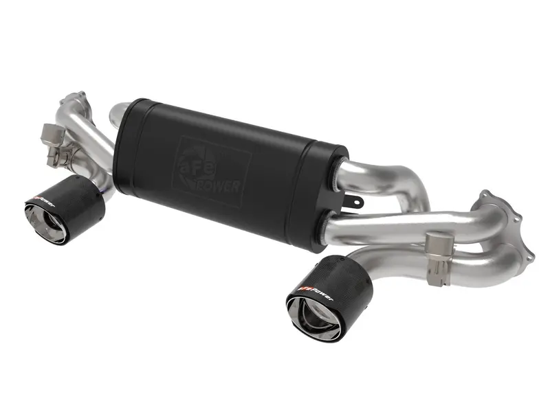 Afe Power Mach Force-Xp Stainless Steel Cat-Back Exhaust System 2020–2023 Porsche Cayman Gt4 3