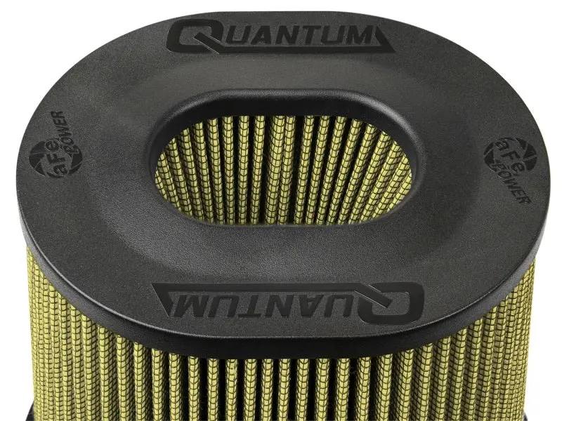 Afe Quantum Pro-Guard 7 Air Filter Inverted Top - 5In Flange X 9In Height - Oiled Pg7 2