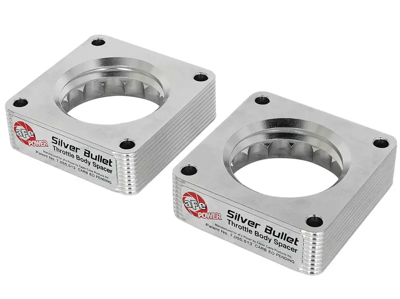 Afe Silver Bullet Throttle Body Spacer 2009-2020 Nissan 370Z / 2008-2013 Infiniti G37 / 2014-2015 Q60 / Q50 (V6 3.7L) 1