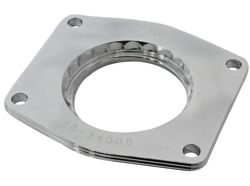 Afe Silver Bullet Throttle Body Spacer 2014-2023 Gm Silverado / Sierra 1500 / 2015-2023 Suburban / Yukon / Xl / Escalade V8 5.3L 1