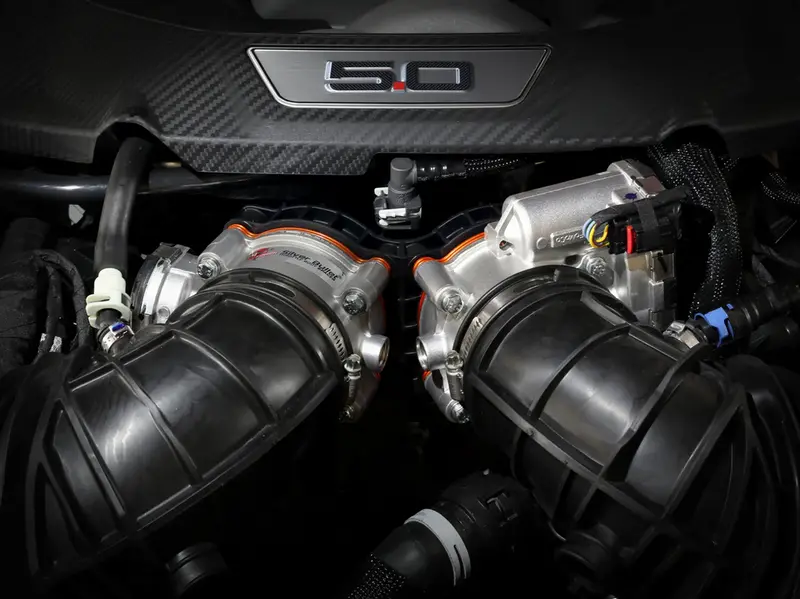 Afe Silver Bullet Throttle Body Spacer 2024+ Ford Mustang Gt / Dark Horse (V8-5.0L) 2