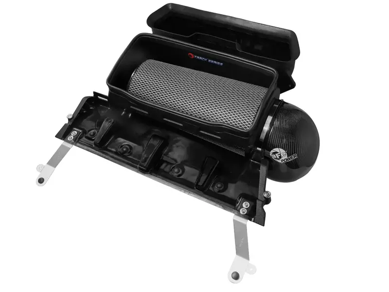 Afe Track Series Carbon Fiber Cold Air Intake System 2021-2024 Ram 1500 Trx V8-6.2L (Sc) 1